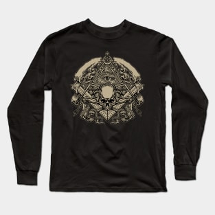 freemasonry emblem Long Sleeve T-Shirt